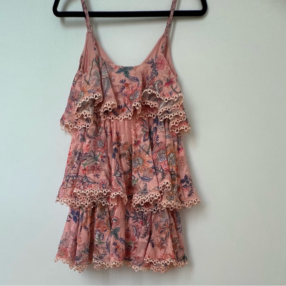 NWT Hemant & Nandita Anthropologie Kati Tiered Minidress Size XS - Picture 3 of 9